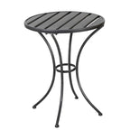 Colman 3-Piece Iron Bistro Set with Table and 2 Chairs
