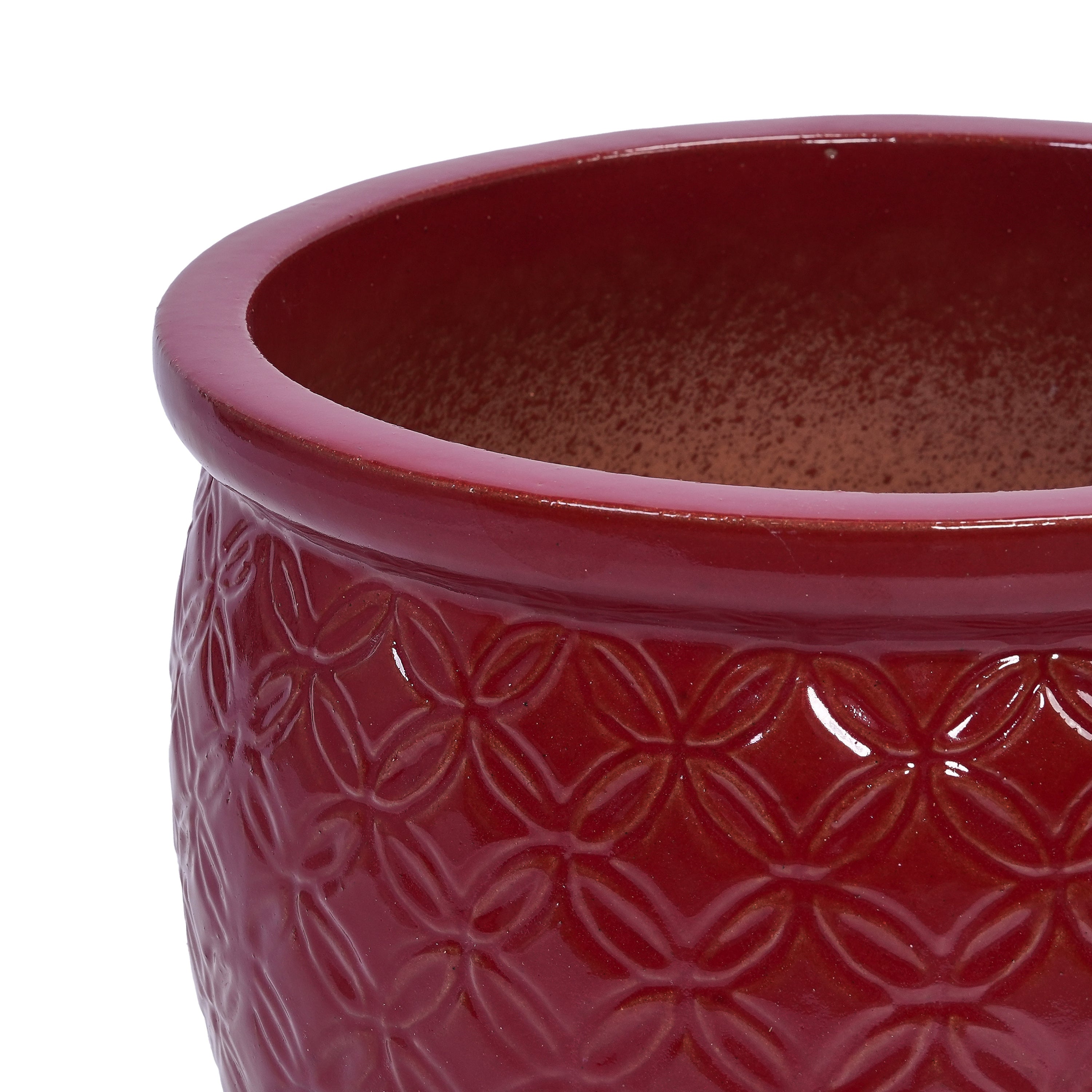 Sonora Handmade Ceramic Flower Pot, Set of 3