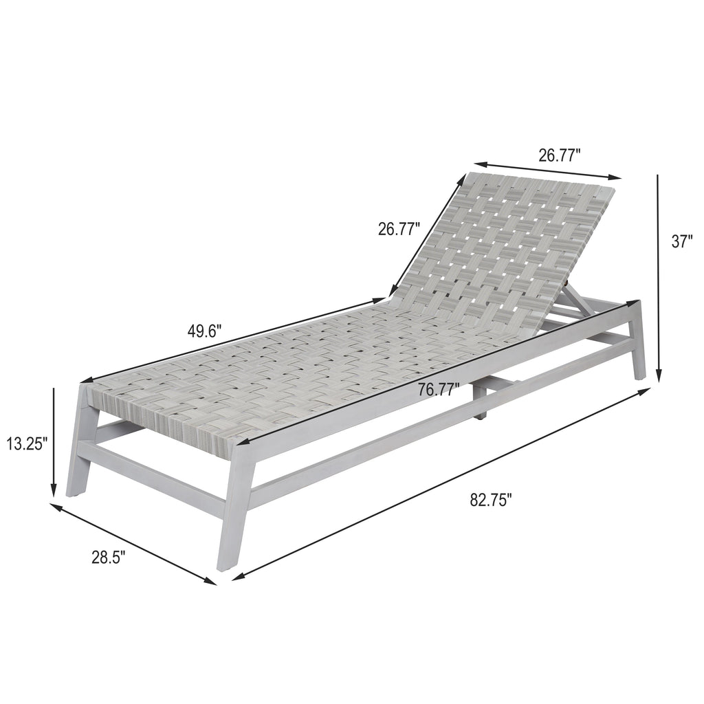 Isla Marina Outdoor Rope Chaise Lounge