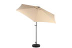 9' Outdoor Patio Umbrella Outdoor Table Umbrella with Push Button Tilt and Crank, Base Not Included