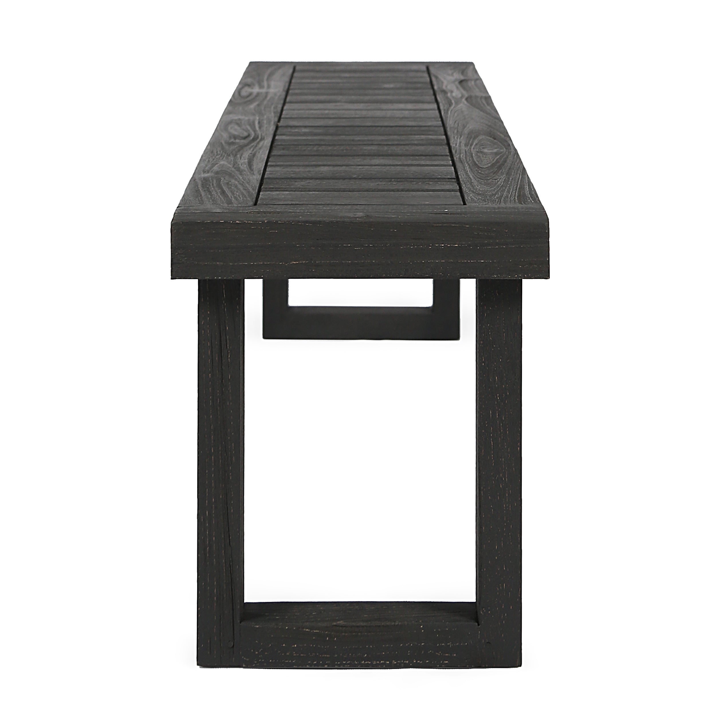 6-Seat Acacia Wood Outdoor Dining Set