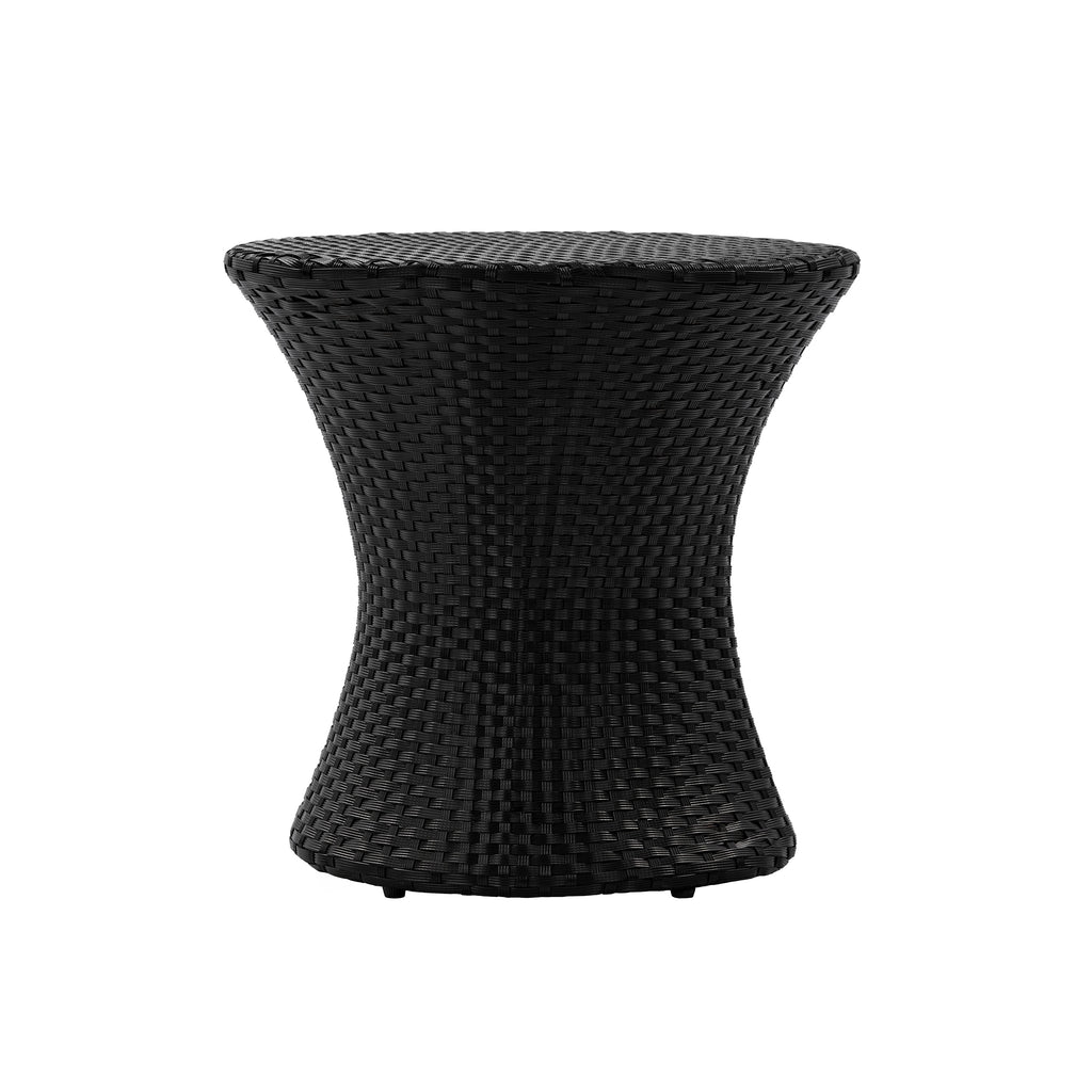Thrive Hourglass Rattan Outdoor Side Table