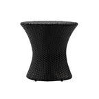 Thrive Hourglass Rattan Outdoor Side Table