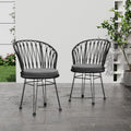 Tavon Outdoor Chair, Set of 2