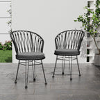 Tavon Outdoor Chair, Set of 2