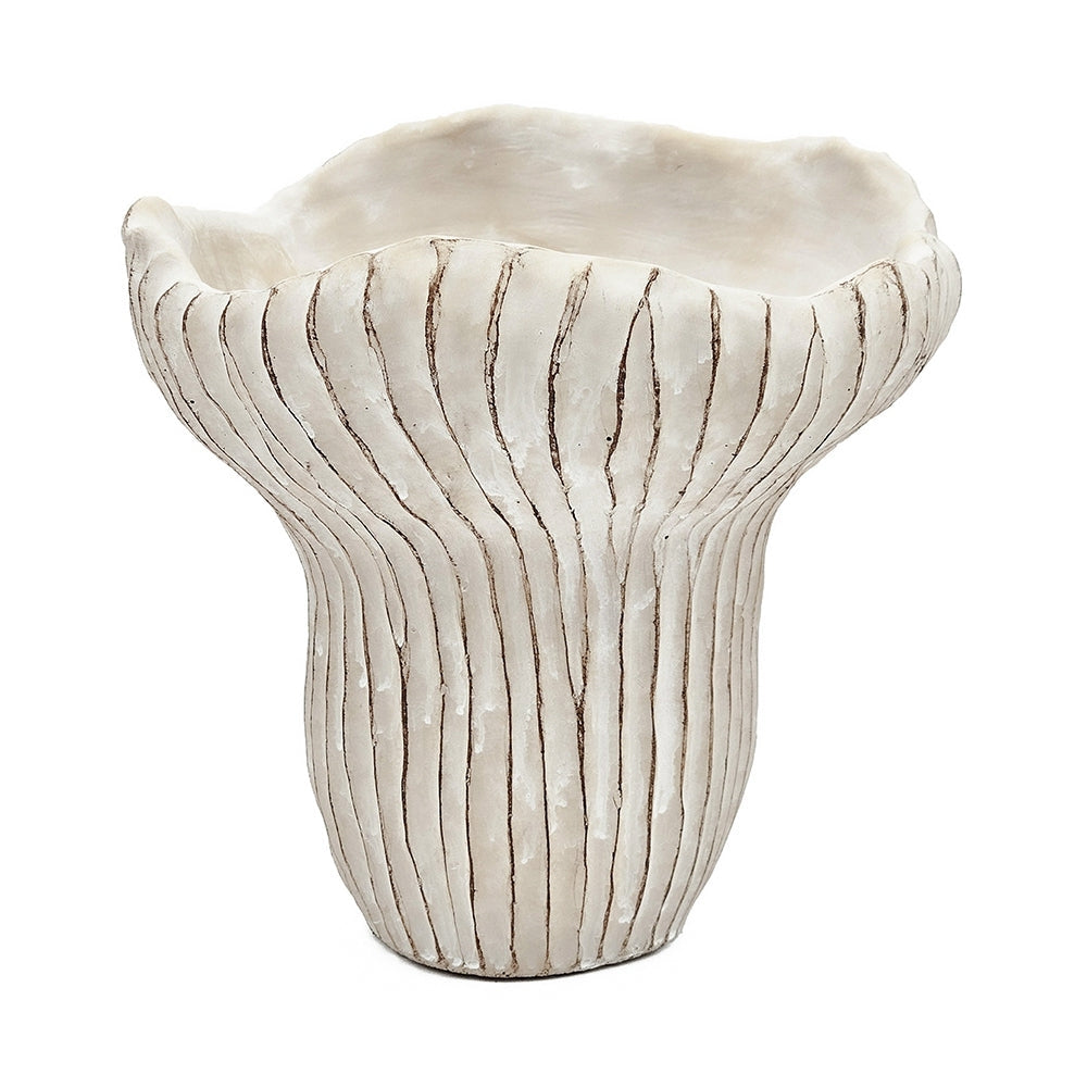 Coral Planter with Textured Finish