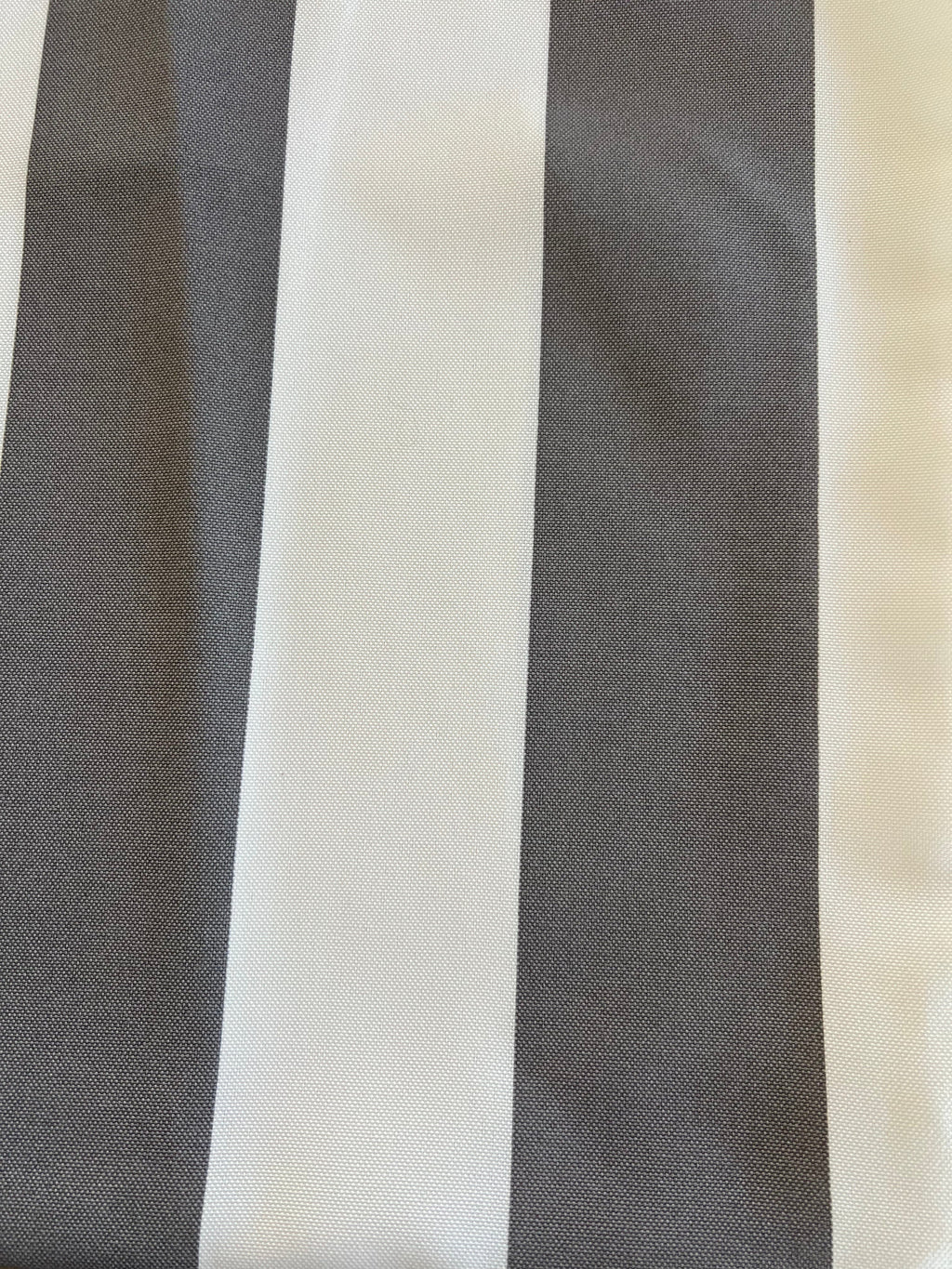 Gray & White Stripe Outdoor Square Pillows, Set of 2