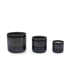 Pavo Handmade Ceramic Planter, Set of 3