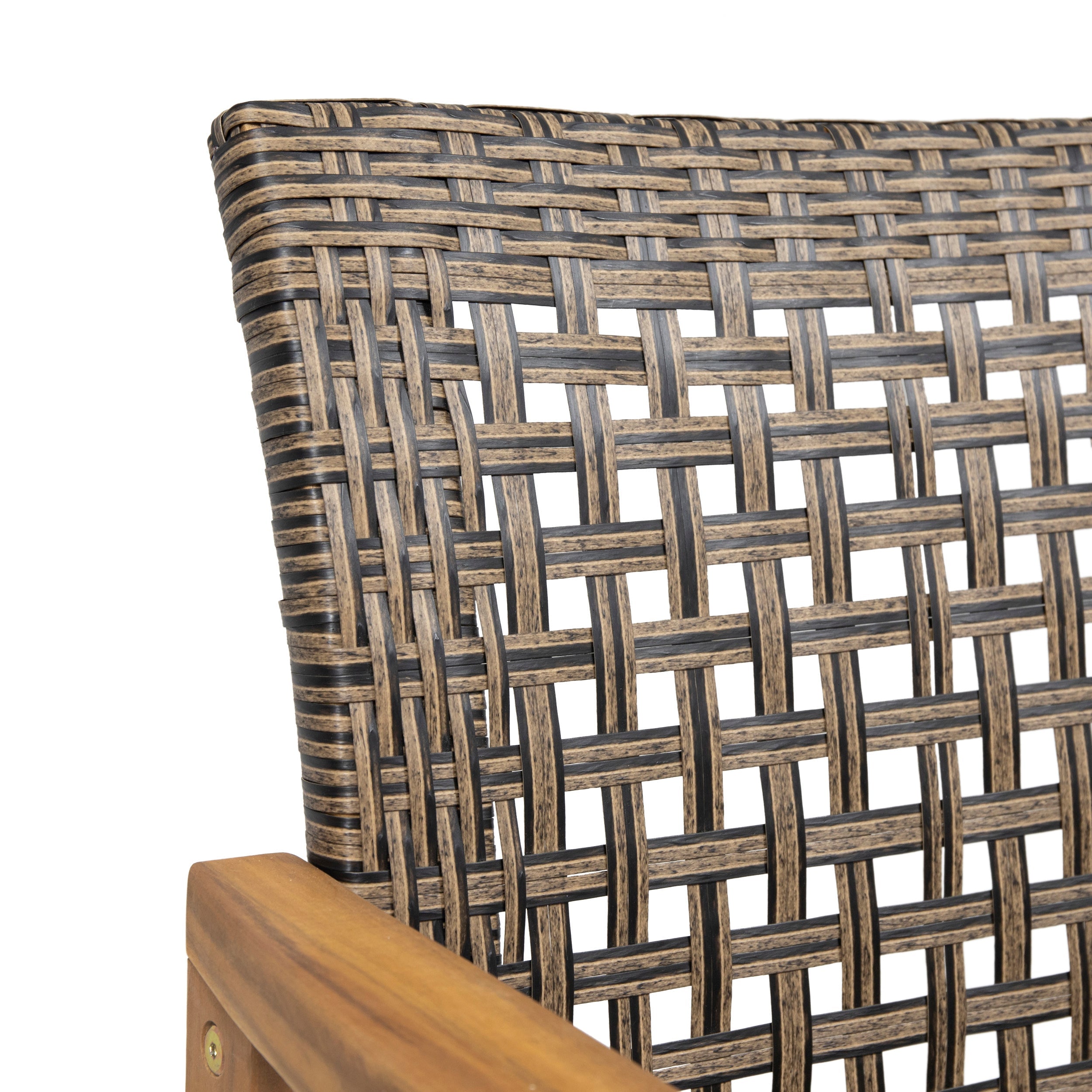 Hampton Outdoor Rattan Dining Chairs, Set of 2