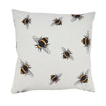 Charming Bumble Bee Outdoor Polyester Filled Throw Pillow