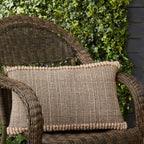 Rustic Charm Outdoor Polyester Filled Throw Pillow