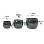 Talvik Handmade Ceramic Planter, Set of 3