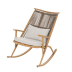Modern Boho Outdoor Rocking Chair