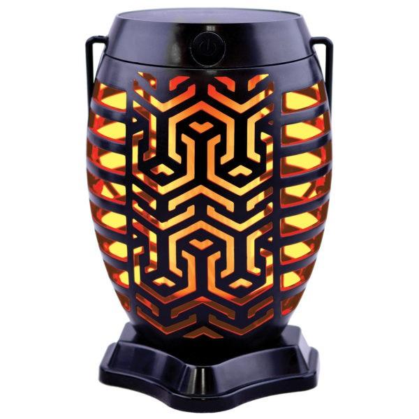 Zen Garden Solar Flicker Flame Lantern