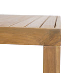 Seacliff Outdoor Acacia Wood Bar Table