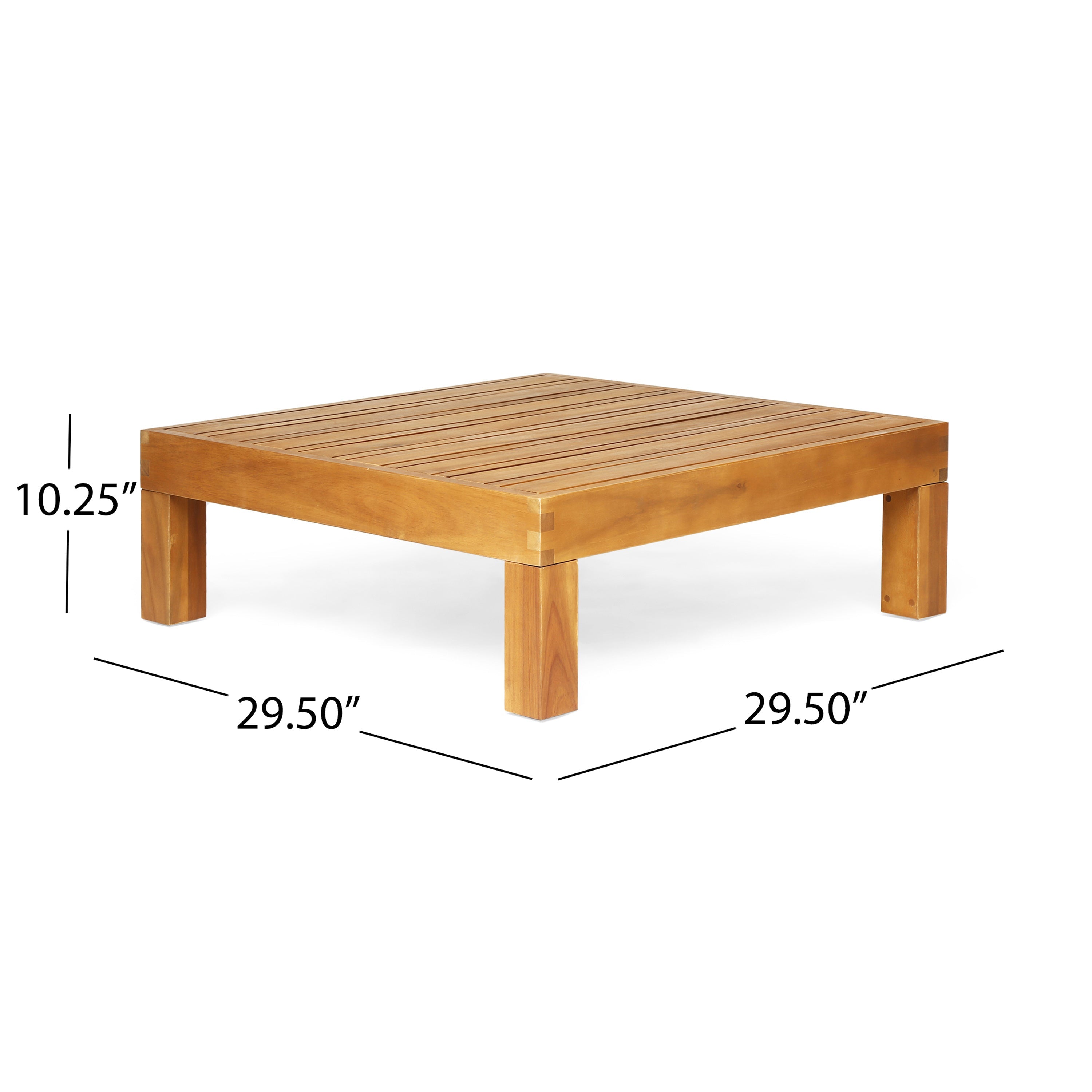 Brava Outdoor X-Back Corner Bench with Coffee Table