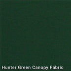 9' Market Bronze Frame Hunter Green Canopy Umbrella