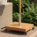 Malibu Square Umbrella Base with Wheels