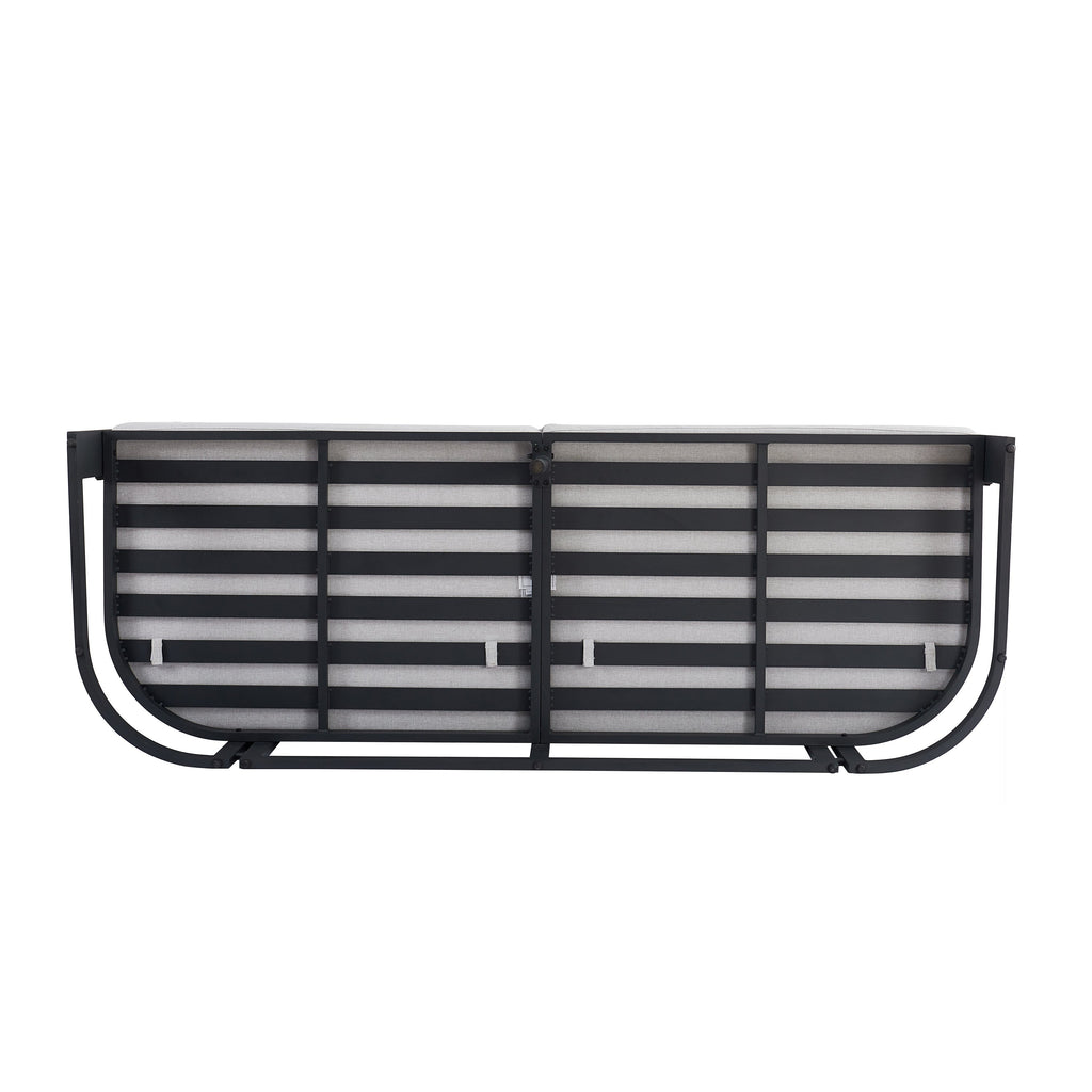 Elko Outdoor Patio Aluminum 3 Seater Sofa