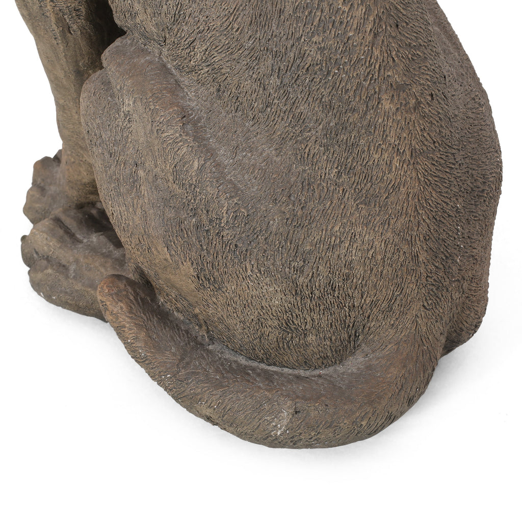 Monty Outdoor Dog Statue