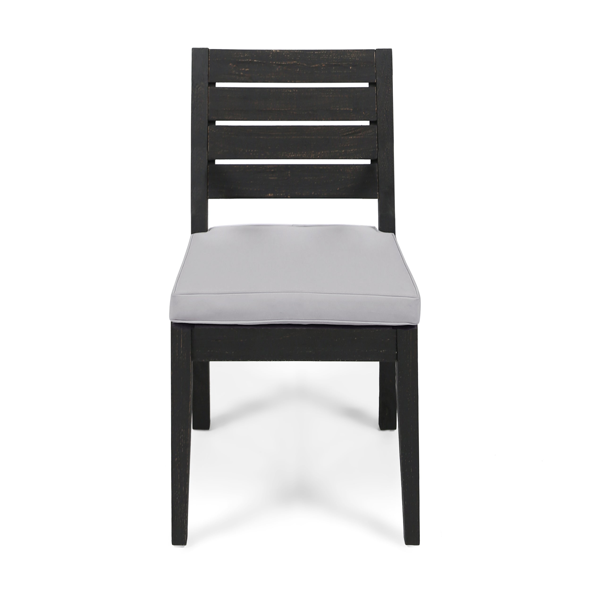6-Seat Acacia Wood Outdoor Dining Set