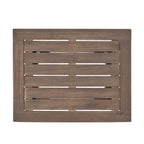 Selma Acacia Wood Outdoor Accent Side Table