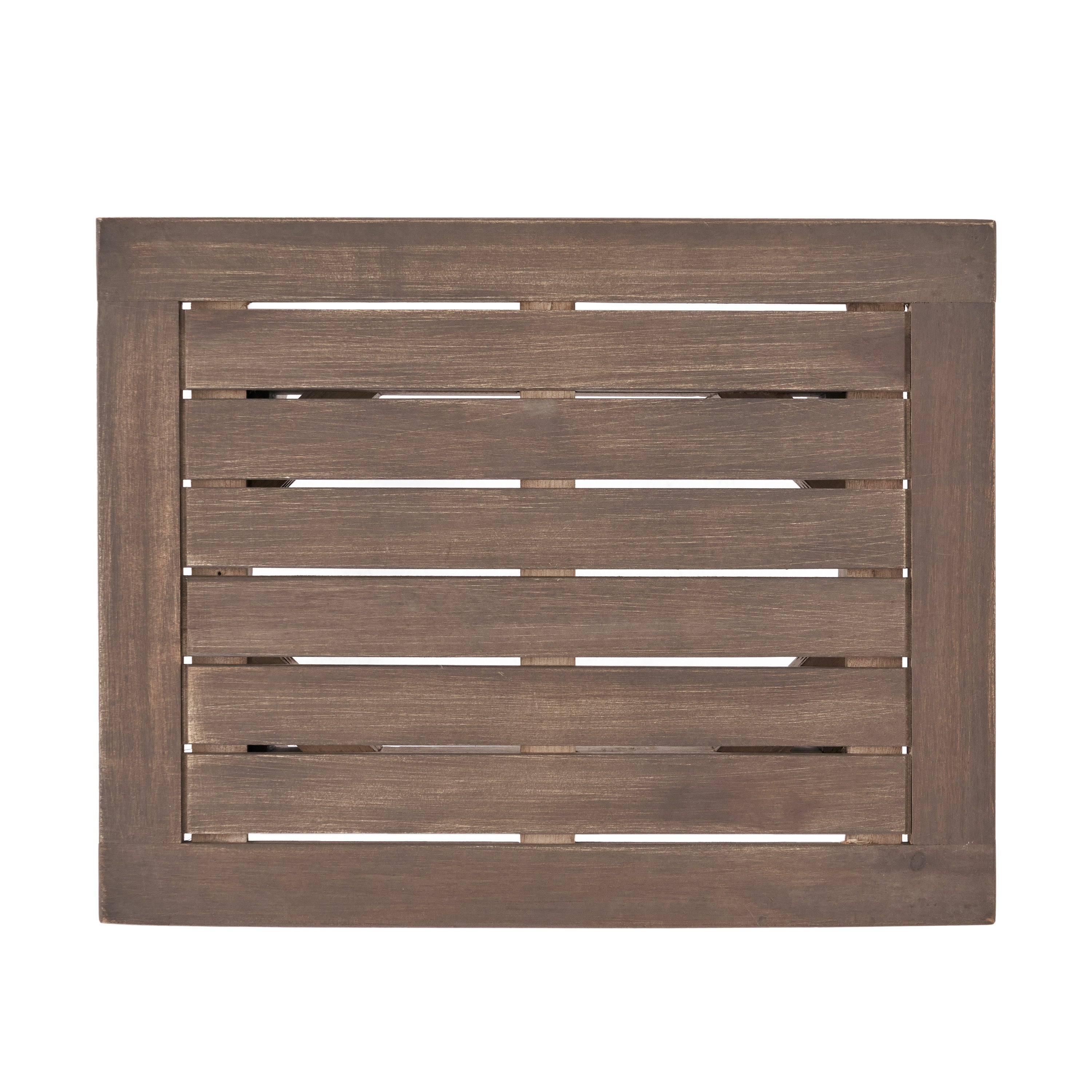 Selma Acacia Wood Outdoor Accent Side Table
