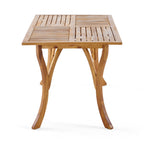 Hermosa 7-Piece Wood Outdoor Dining Set