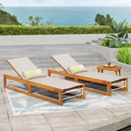 Mia Chaise Lounge, Set of 2