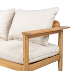 Terassi Outdoor Acacia Wood Loveseat