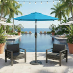 7.5 Feet Market Umbrella with Crank Lift & Tilt, Base Not Included