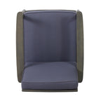 Ellsworth Outdoor Acacia Wood Club Chair