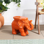Elephant Ceramic Garden Stool