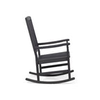Muse Outdoor Acacia Rocking Chair with Slat Design