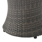 Thrive Hourglass Rattan Outdoor Side Table