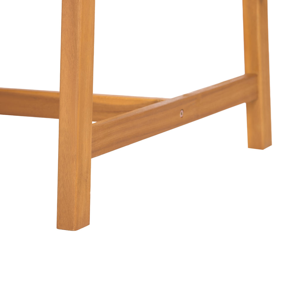 Khali 4 Piece Acacia Wood Outdoor Set