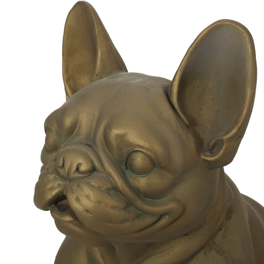 Louise Outdoor French Bulldog Garden Statue