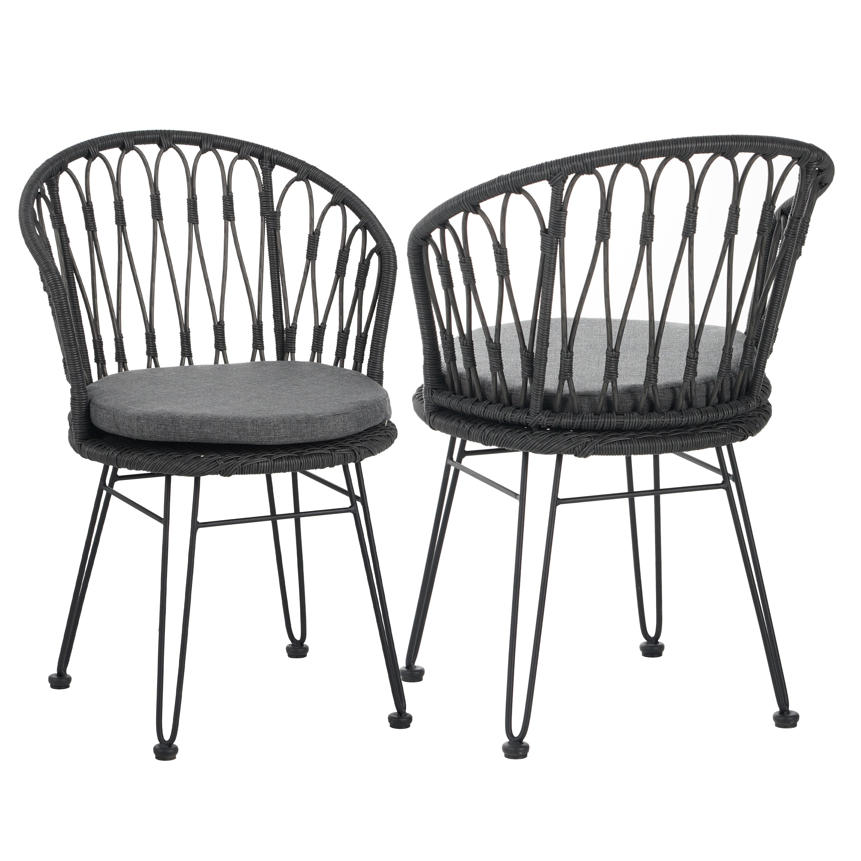 Tavon Outdoor Chair, Set of 2