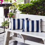Horizon Stripe Outdoor Lumbar Pillow