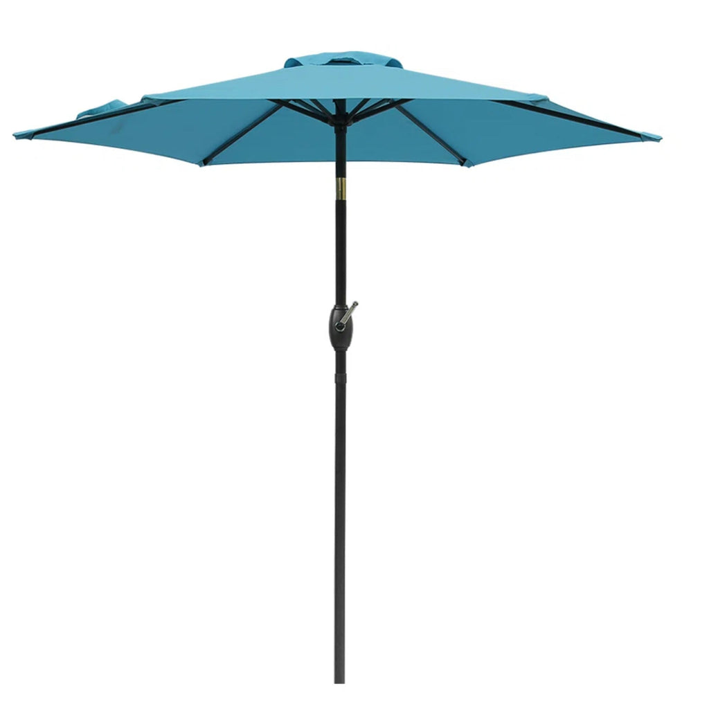 7.5 Feet Market Umbrella with Crank Lift & Tilt, Base Not Included