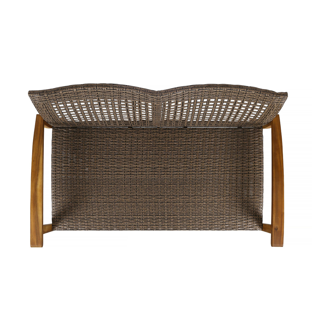 Hampton Outdoor Rattan Loveseat