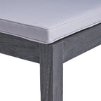 6-Seat Acacia Wood Outdoor Dining Set