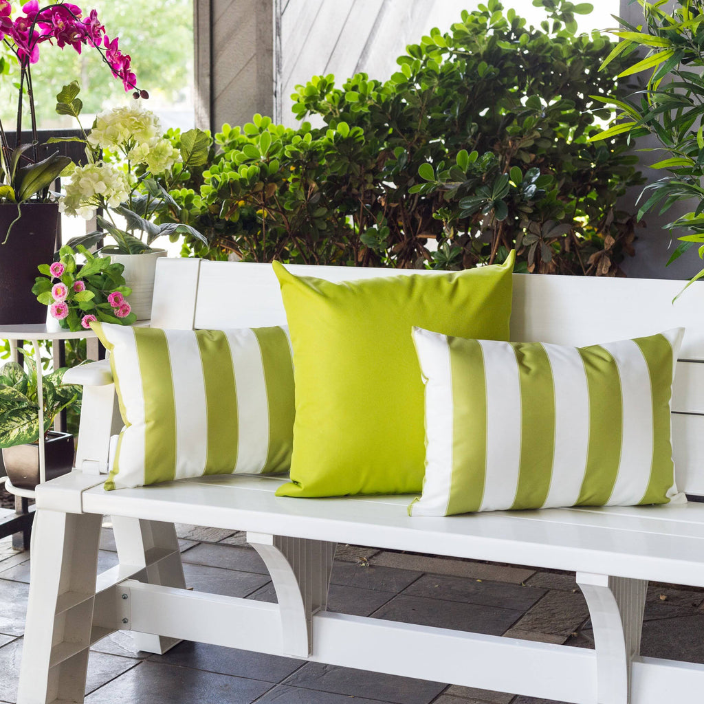 Horizon Stripe Outdoor Lumbar Pillow
