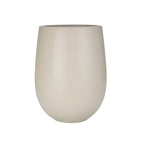 Egg Shaped Lightweight Outdoor Planter, Set of 3