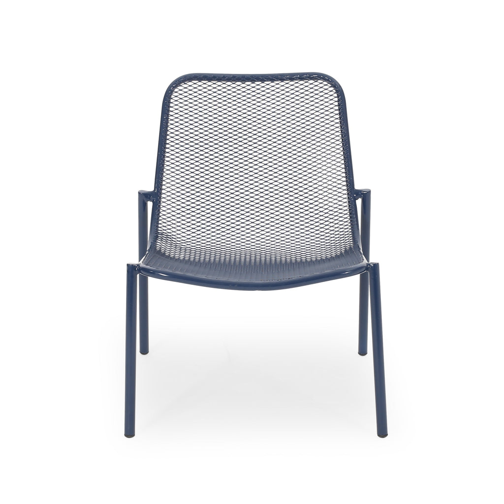 Kincaid Stackable Iron Chairs, Set of 2