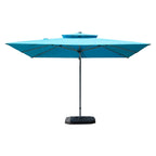 9'x 11' Rectangle Cantilever Umbrella with Center Pole, Base Not Included