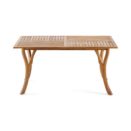 Hermosa 7-Piece Wood Outdoor Dining Set
