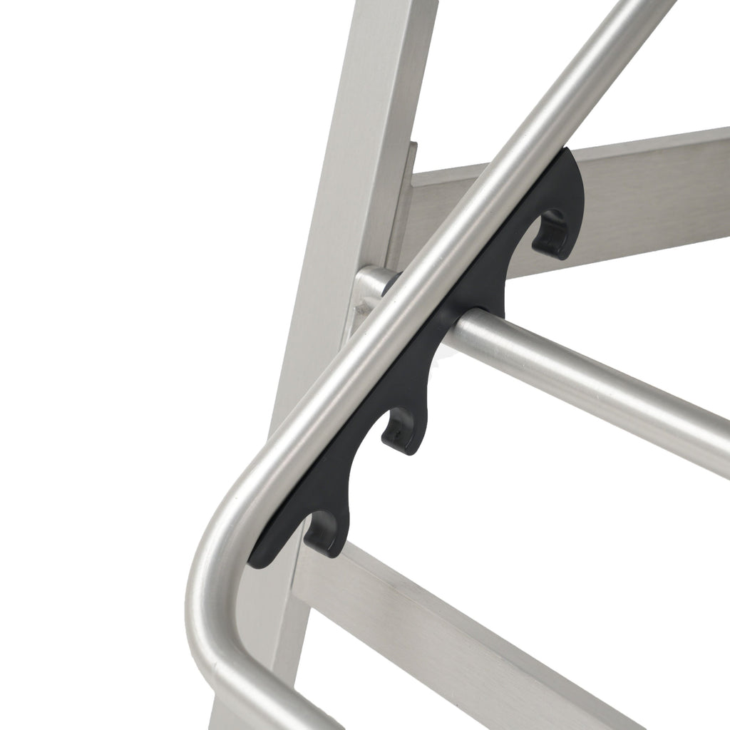 Wavellite Outdoor Chaise Lounges with Aluminum Frame and Mesh Seating