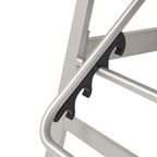 Wavellite Outdoor Chaise Lounges with Aluminum Frame and Mesh Seating