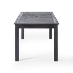 Acacia Wood 7-Piece Expandable Outdoor Dining Set